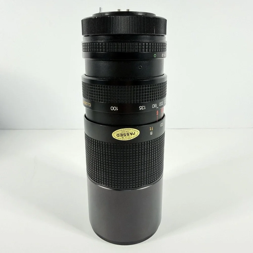 Asanuma 100-300mm f/5 Manual Focus Zoom Lens Close Focus - UNTESTED